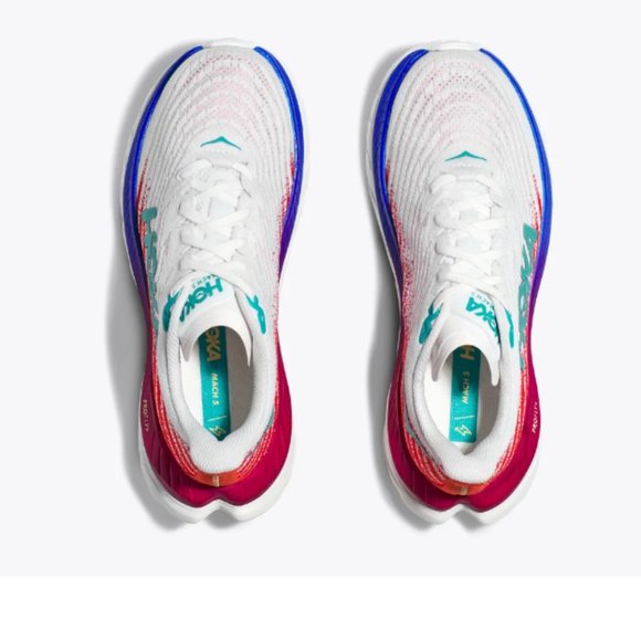 HOKA Women's Mach 5 Everyday Training Shoe in White Size US 8 NWT $140 - Picture 4 of 13